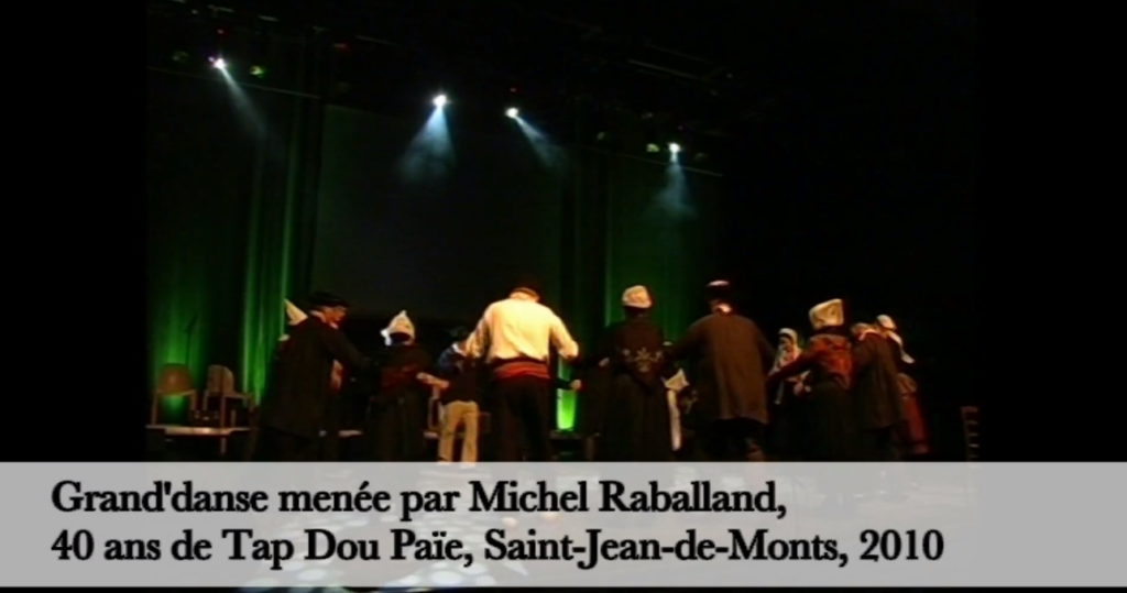 Grand'danse menée par Michel Raballand, Saint-Jean-de-Monts, 2010